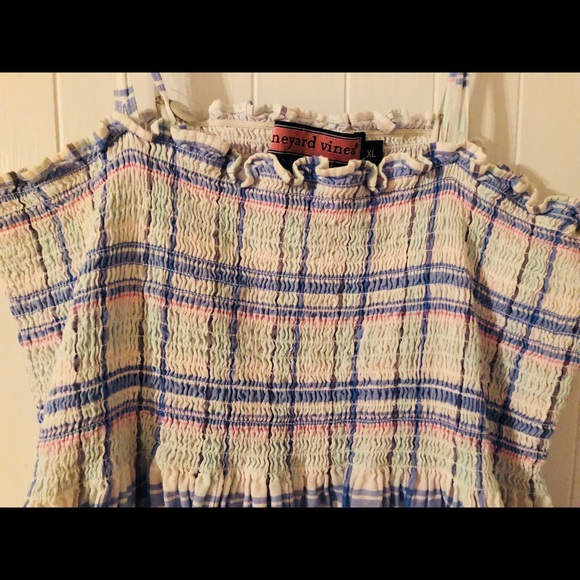 Vineyard Vines Cotton Plaid Dress - Picture 3 of 4